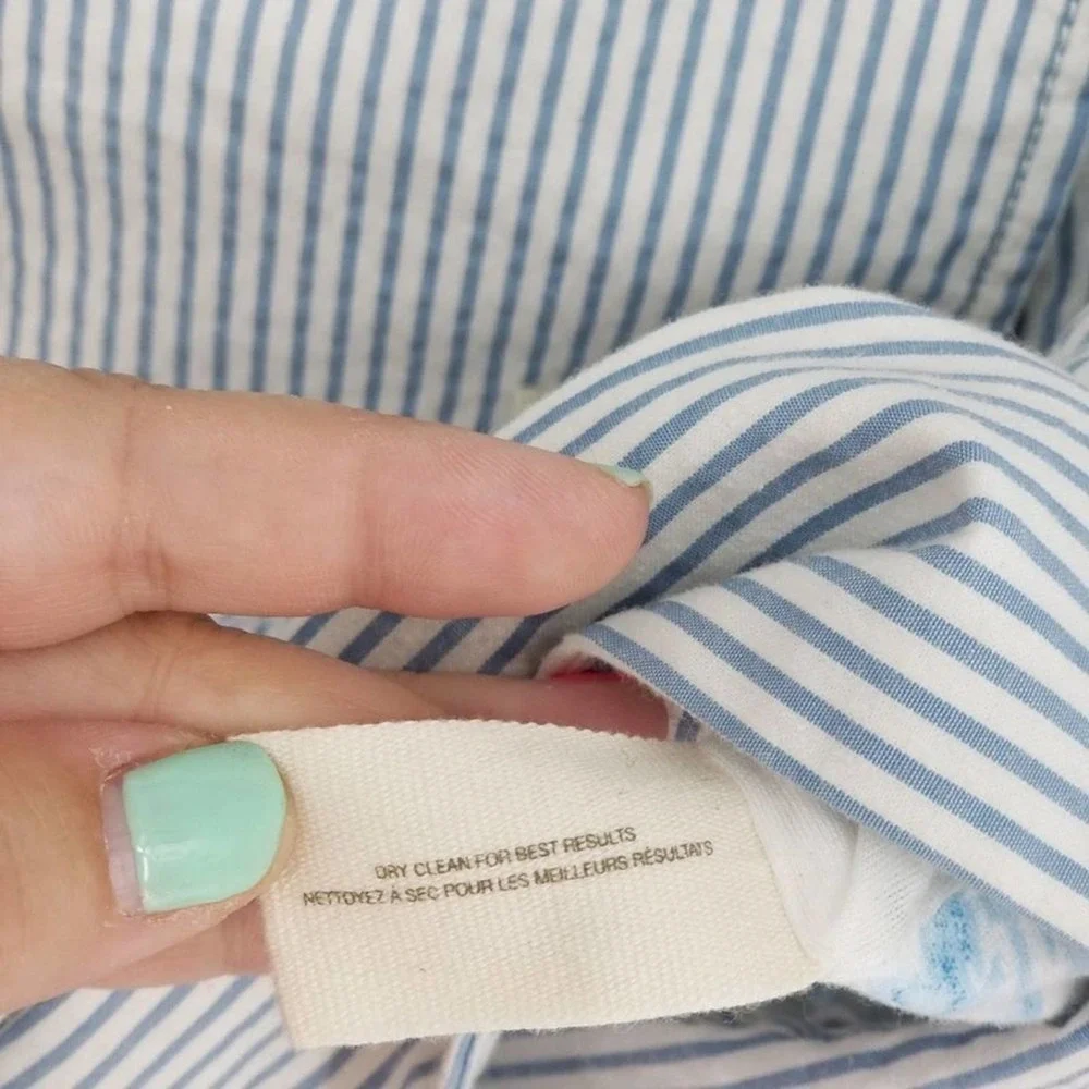 Anthropologie Daughters Of The Liberation Thursday Stripe Crop Jacket Size 00